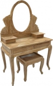 Teak dressing table set